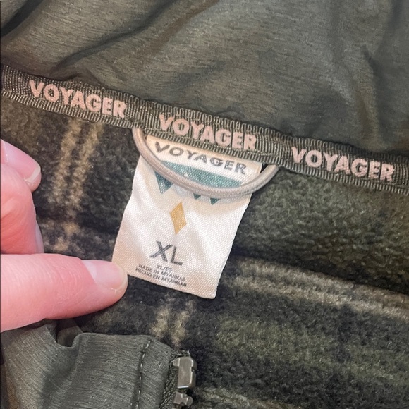 Men's Olive XL Puffer Jacket - Picture 4 of 9